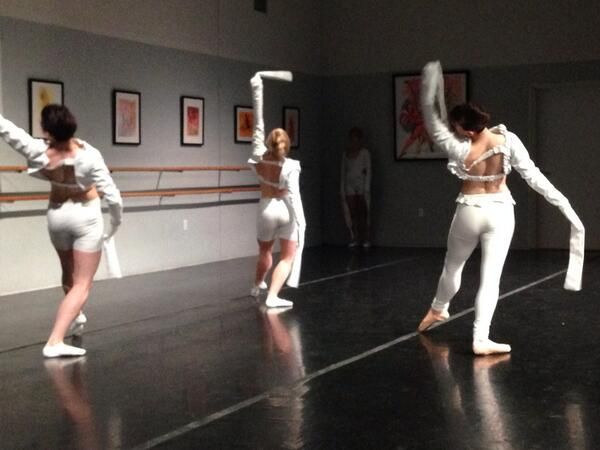 Missouri Contemporary Ballet's installation for Artrageous Friday was breathtaking